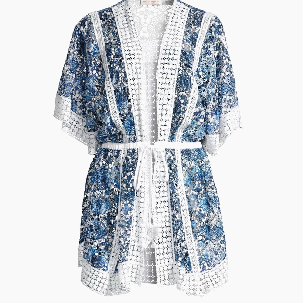 NWT - Ramy Brook tie waist coverup dress size XS